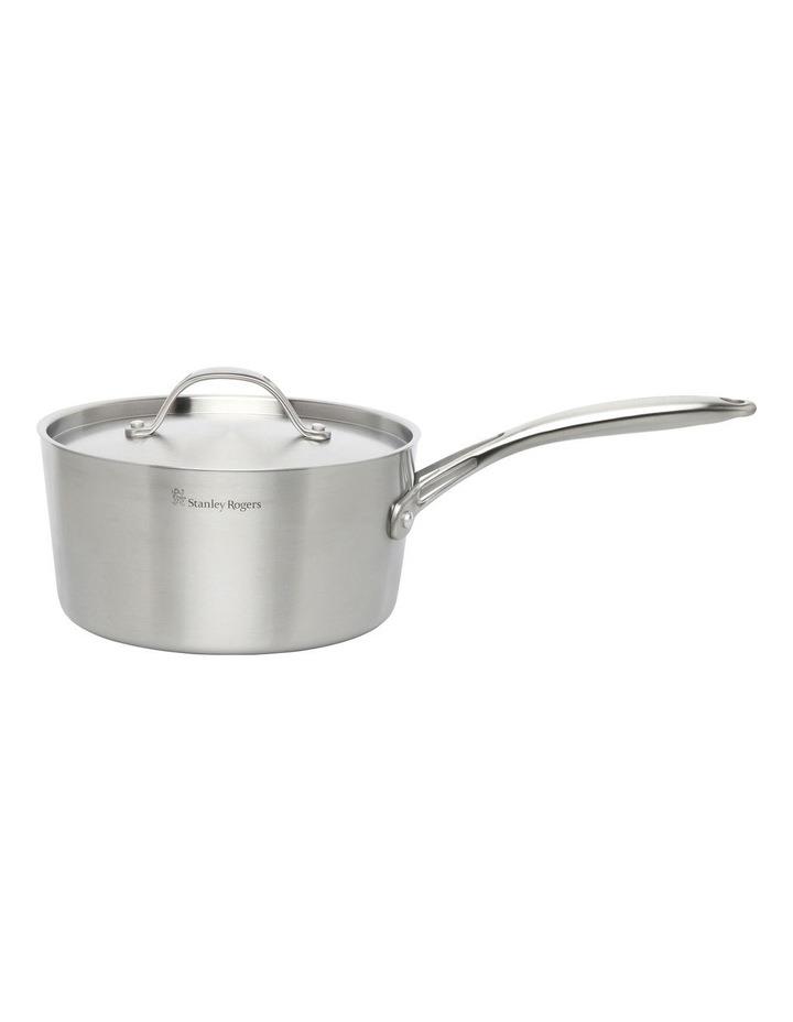 Stanley Rogers Conical Tri-Ply Saucepan 16cm/1.25L in Stainless Steel Silver