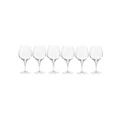 Krosno Harmony Pinot Glass Set Gift Boxed 6 Piece 600ml in Clear