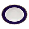 Wedgwood Renaissance Rim 23cm Soup Plate Blue/Gold