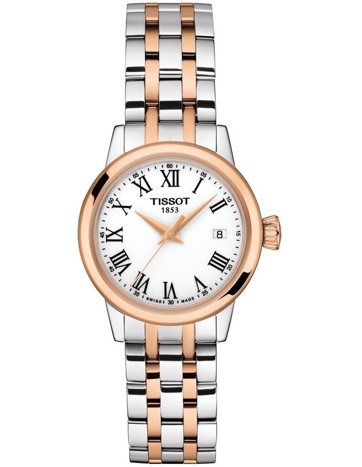 Tissot Classic Dream Lady T1292102201300 Watch in Grey/Rose Gold White