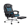 Artiss 8 Point Executive Massage Office Computer Chair Black