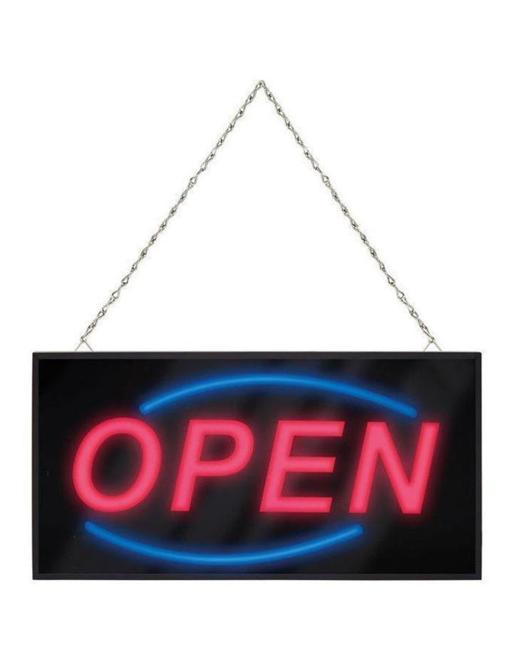 Quartet 40Cm Led Open Sign/Electric Board/Light/Hanging For Wall/Glass Window/Shop/Cafe No Colour