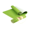PowerTrain Eco-Friendly Yoga & Pilates Green Exercise Mat No Colour