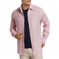 MJ Bale Bradfield Linen Shirt Pink 2XL