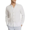 MJ Bale Bradfield Linen Shirt White 2XL