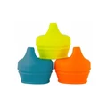 Boon Snug Spout Baby/Boy/9m+/Infant Cup Universal Cover/Lid BL/OR/YL