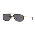 Dolce & Gabbana DG2220 Black Polarised Sunglasses Grey