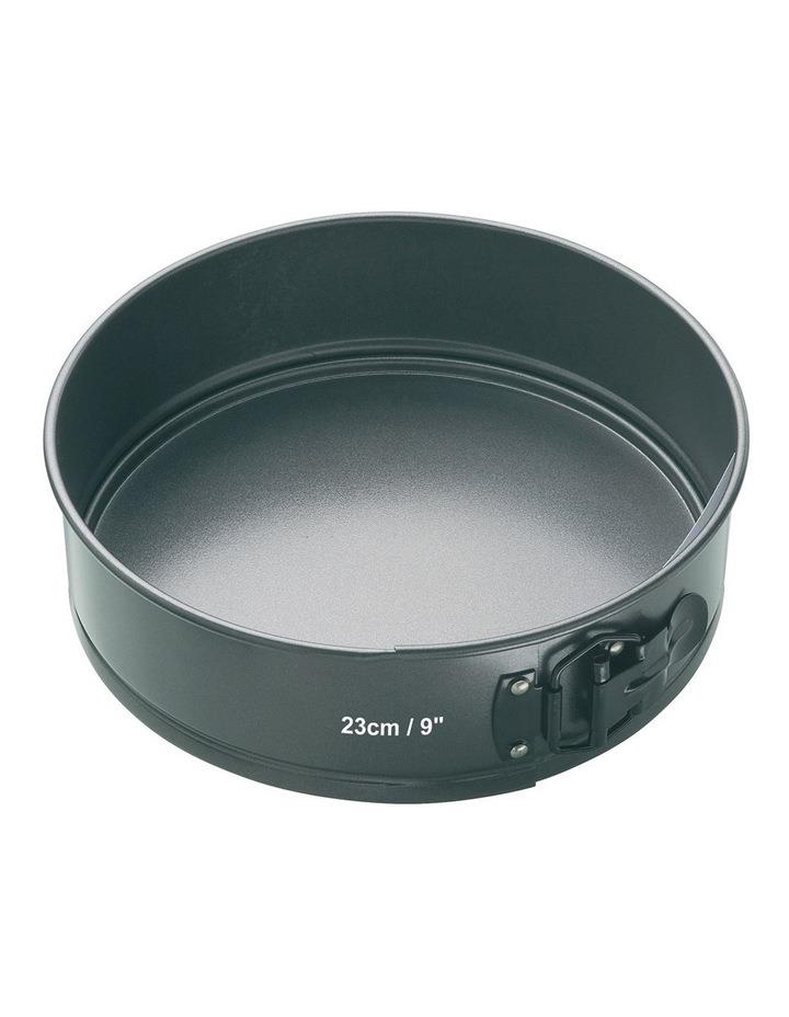 MasterCraft Heavy Base Springform Round Cake Pan 23cm in Carbon Black