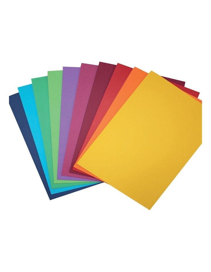Colourful Days 100 Pack A4 Colour Board 200gsm Paper Craft School Sheets Assorted