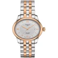 Tissot Le Locle Automatic Lady T0062072203800 Watch in Grey/Rose Gold Silver