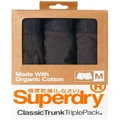 Superdry Classic Trunk Triple Pack Black L