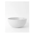 Heritage Avenue Deep Serving Bowl in White