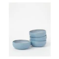 Australian House & Garden Esperance Tapas 11cm Set of 4 Bowls in Pale Blue