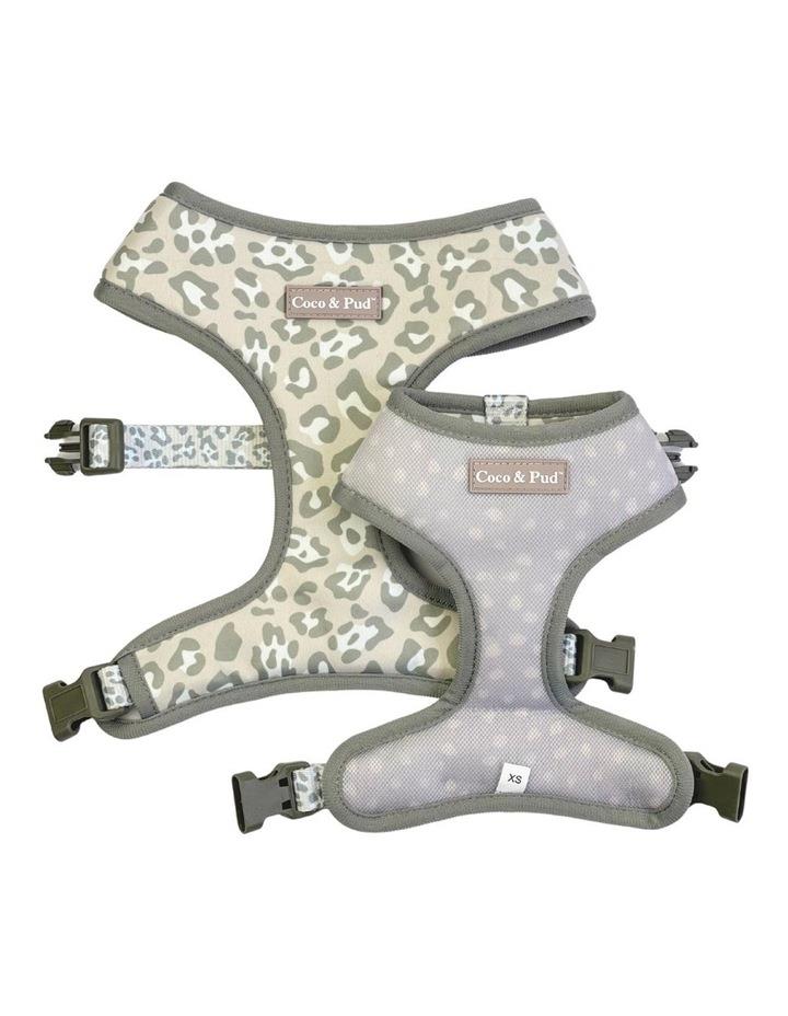 Coco & Pud Amur Leopard Reversible Dog Harness Assorted XL