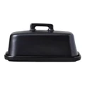 Maxwell & Williams Epicurious Gift Boxed Butter Dish in Black