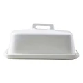 Maxwell & Williams Epicurious Gift Boxed Butter Dish in White
