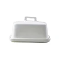 Maxwell & Williams Epicurious Gift Boxed Butter Dish in White