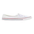 Converse Chuck Taylor All Star Ballet Optical Sneaker in White 10