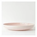 Heritage Avenue Shallow Serving Bowl in Pink
