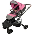 Aussie Baby Luna Stroller Pink