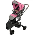 Aussie Baby Luna Stroller Pink