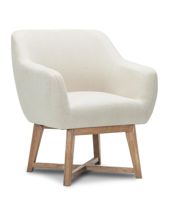 Artiss Aston Fabric Armchair in Beige