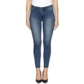 Guess 1981 High Waisted Skinny Jean in Mantra Wash Mid Blues 26/27