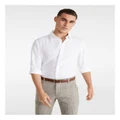 yd. West Hampton Pure Linen Shirt in White 2XS