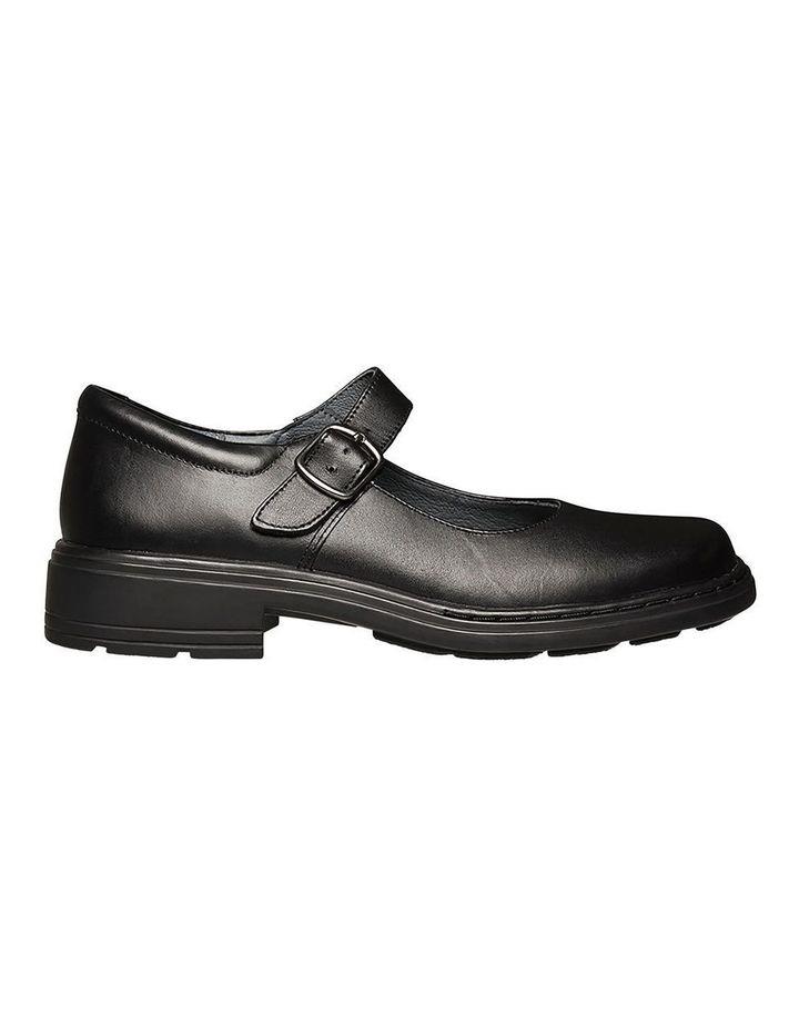 Clarks Intrigue Junior School Shoes Black 2 F