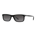 Prada PR 18WS Black Polarised Sunglasses Assorted