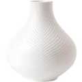 Wedgwood Folia 23cm Fine Bone China Bulb Vase White