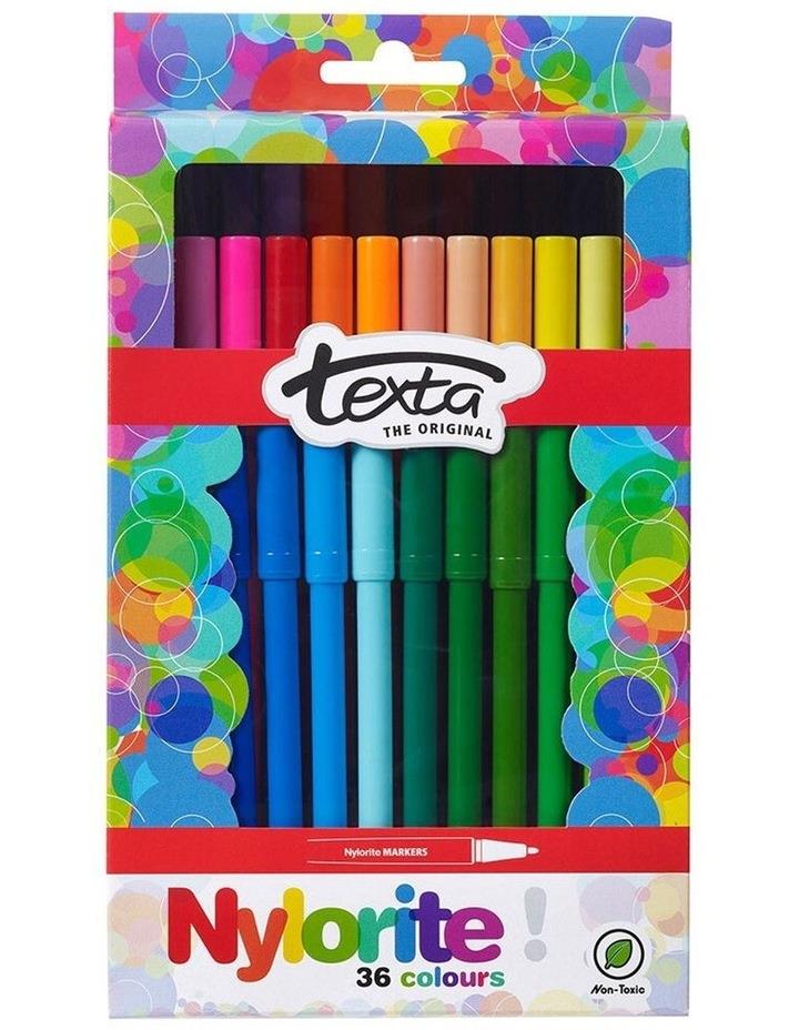 Texta 36pc Nylorite Color Marker Assorted