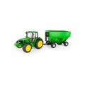 John Deere 1:16 7430 Big Farm Tractor w/Gravity Wagon Kids/Light/Sound Toy 3+