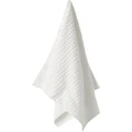 Aura Home Waffle Bath Towel Range in White Hand Towel