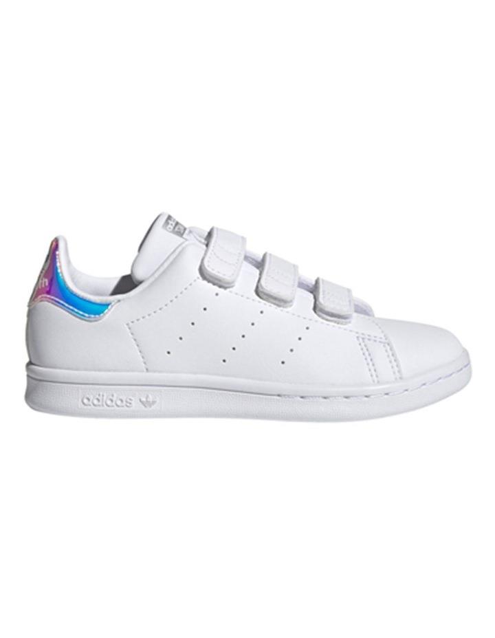 adidas Stan Smith II Self Fastening Pre School Girls Sneakers White 011