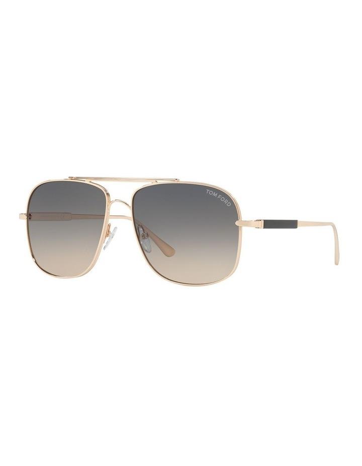 Tom Ford FT0669 Gold Sunglasses Grey