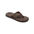 Quiksilver MENS CARVER NATURAL LEATHER SANDALS Assorted 9