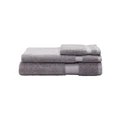 Tommy Hilfiger Modern American Towel Range in Steel Grey Bath Towel