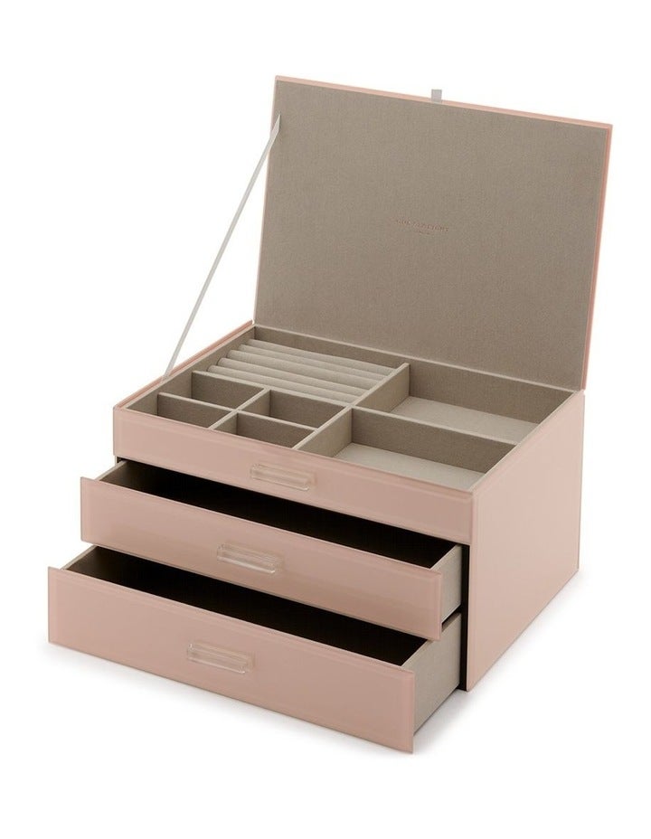 One Six Eight London Gabriella Blush Xl Jewellery Box