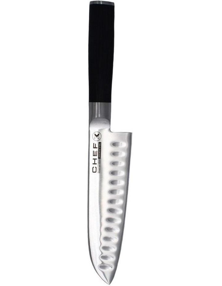 ChefX Miyamoto Santoku Knife 16cm in Silver