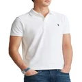 Polo Ralph Lauren Custom Slim Fit Mesh Polo Shirt White XL