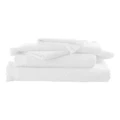 M.M Linen Tusca Bath Towel Range White Bath Mat