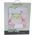 Bubba Blue Pink Bib Gift Set 3 Pack Pink