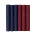 Polo Handkerchiefs 6 Pack in Assorted Colours Assorted