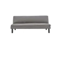 Sarantino New Sarantino 3 Seater Sofa Bed Lounge Couch Modular Furniture Linen Dark Grey