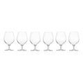 Krosno Harmony Beer Glass Set of 6 Piece 400ml in Gift Boxed Clear