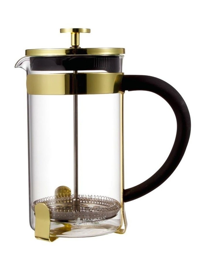 Maxwell & Williams Blend Coffee Plunger 1L in Gold