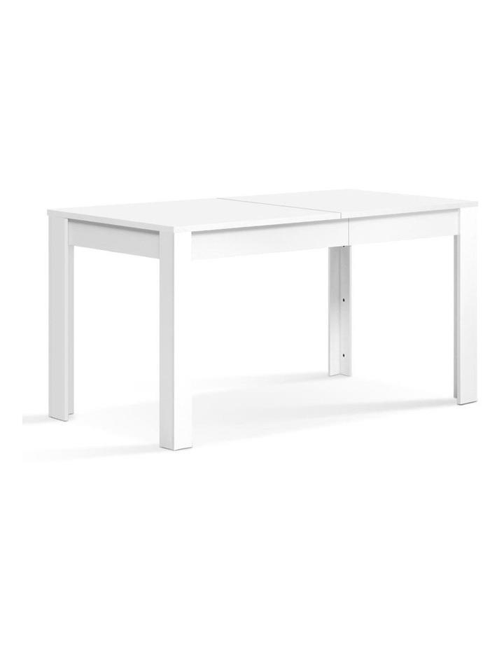 Artiss Dining Table 4 Seater Wooden Kitchen Tables White 120cm Cafe Restaurant White