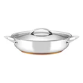 Essteele Per Vita Copper Base Stainless Steel Induction Covered Sauteuse 28cm/5.2L Silver