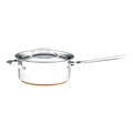 Essteele Per Vita Copper Base Induction Covered Saucepan 20cm/3.4L in Stainless Steel Silver 16cm